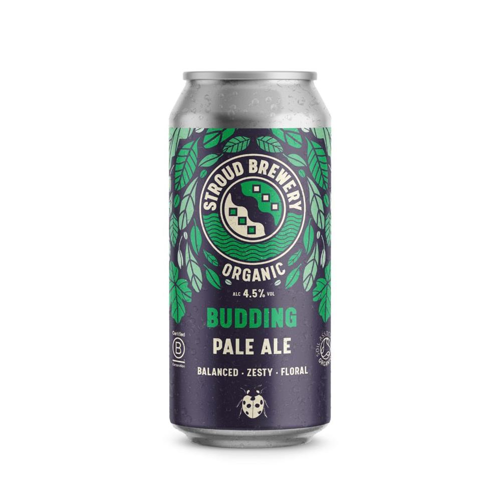 Stroud Brewery_Budding Pale Ale 4.5% ABV 440ml-Pack of 2