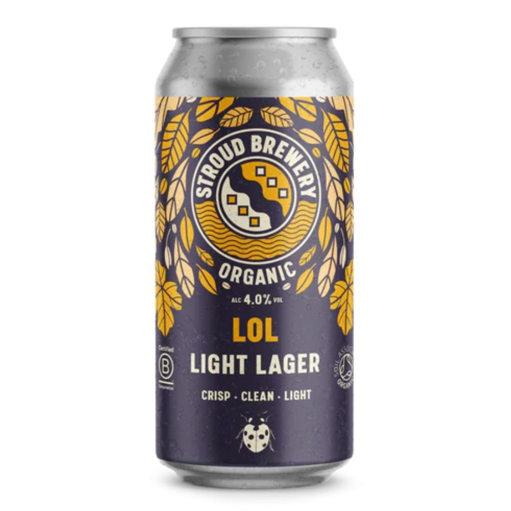 Stroud Brewery_Light Organic Lager 4% ABV 440ml-Pack of 2