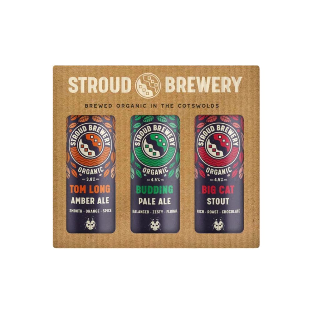 Stroud Brewery_Organic Beer Can Gift Box (3 x 440ml)