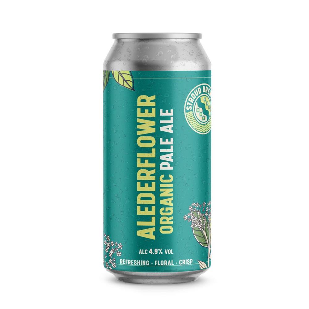Stroud Brewery_Alederflower Pale Ale 4.9% ABV 440ml-pack of 2