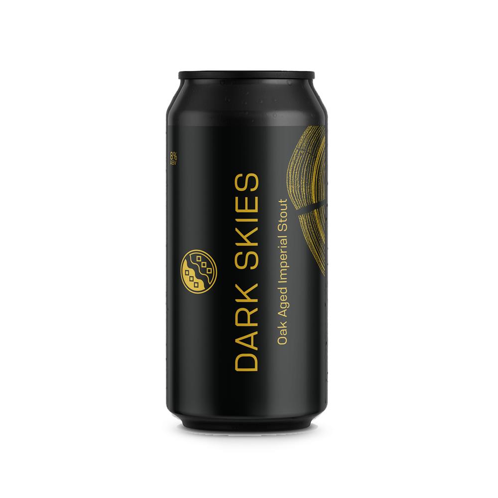 Stroud Brewery_Dark Skies Organic Barrel Aged Stout 8%-pack of 2