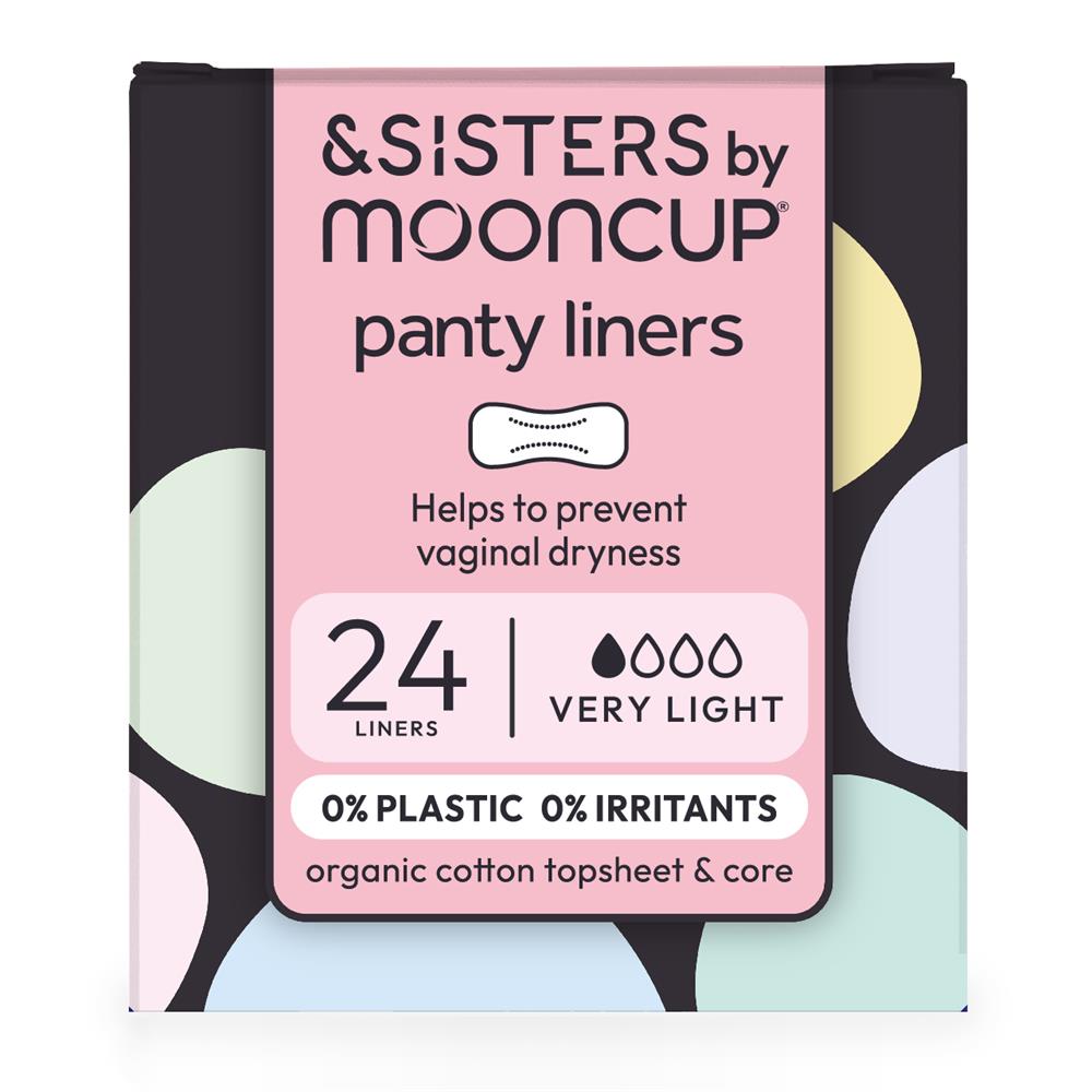 AND SISTERS_Organic Cotton Bio-wrapped Liners | Unscented | (24 pack)
