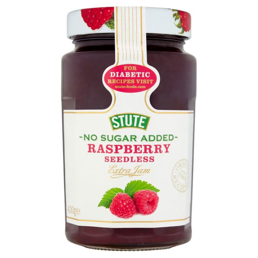 Stute_No Sugar Added Raspberry Seedless Jam 430g-pack of 2