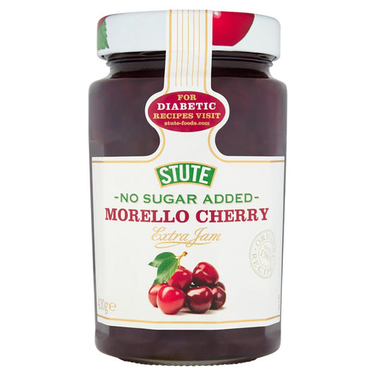 Stute_No Sugar Added Morello Cherry Jam 430g-Pack of 2