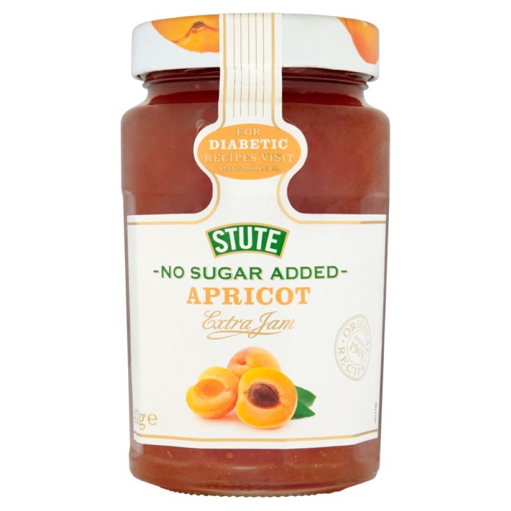 Stute_No Added Sugar Apricot Jam 430g-pack of 2