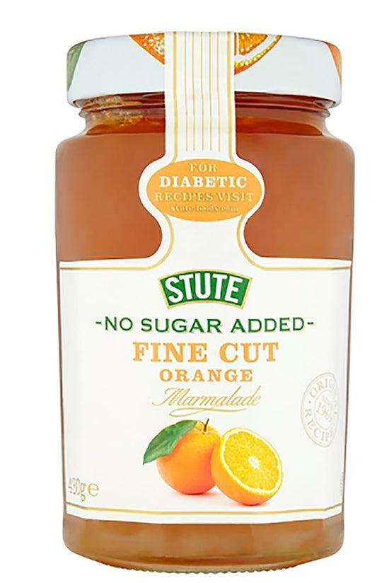 Stute_No Sugar Added Fine Cut Orange Marmalade 430g-Pack of 2