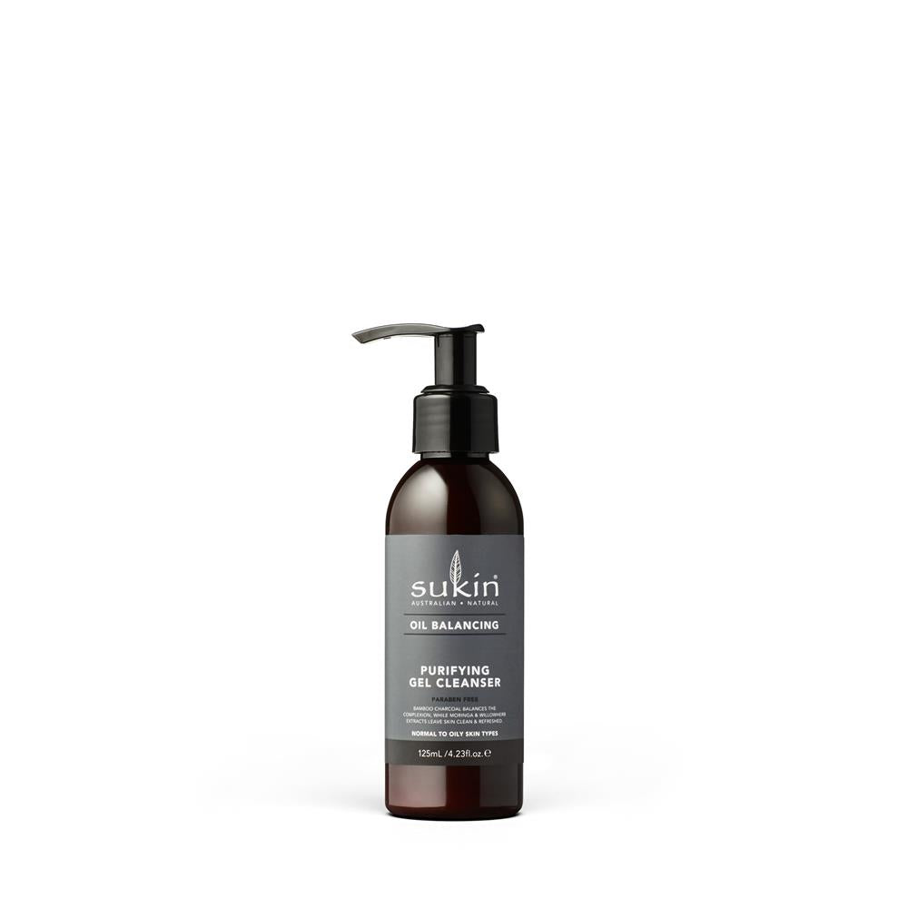 Sukin_OB + Charcoal Cleansing Gel 125ml