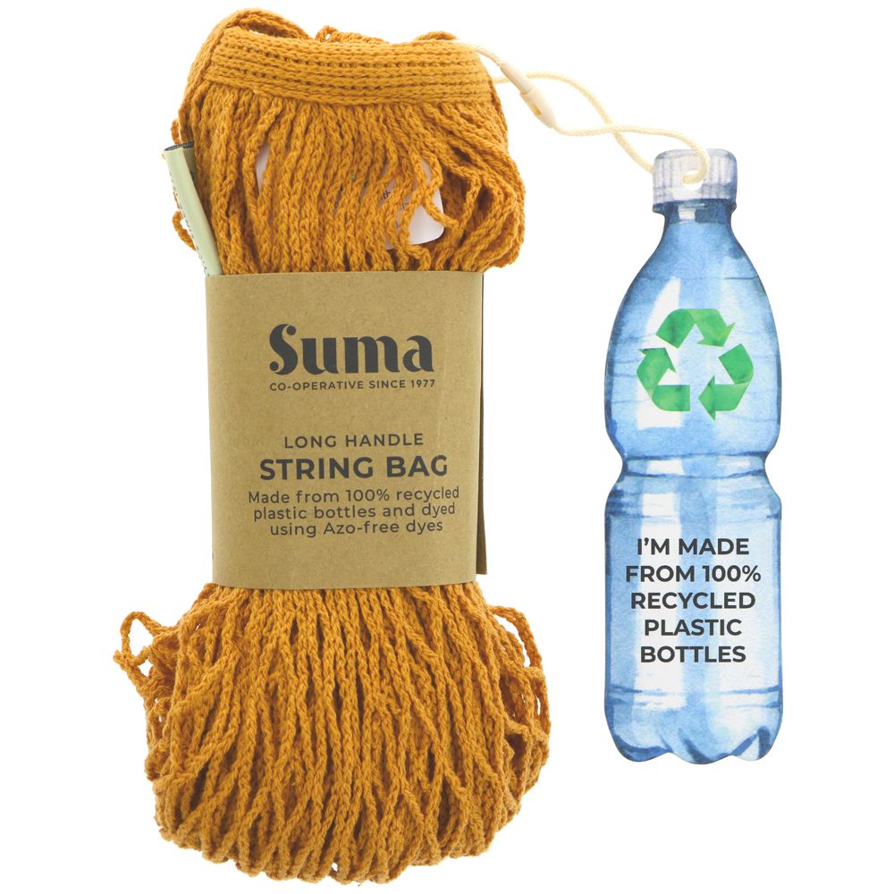 Suma_String Bag-Large Handles-Pumpkin- 1 bag