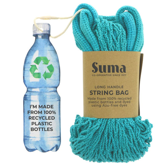 Suma_String Bag-Large Handles-Teal- 1 bag