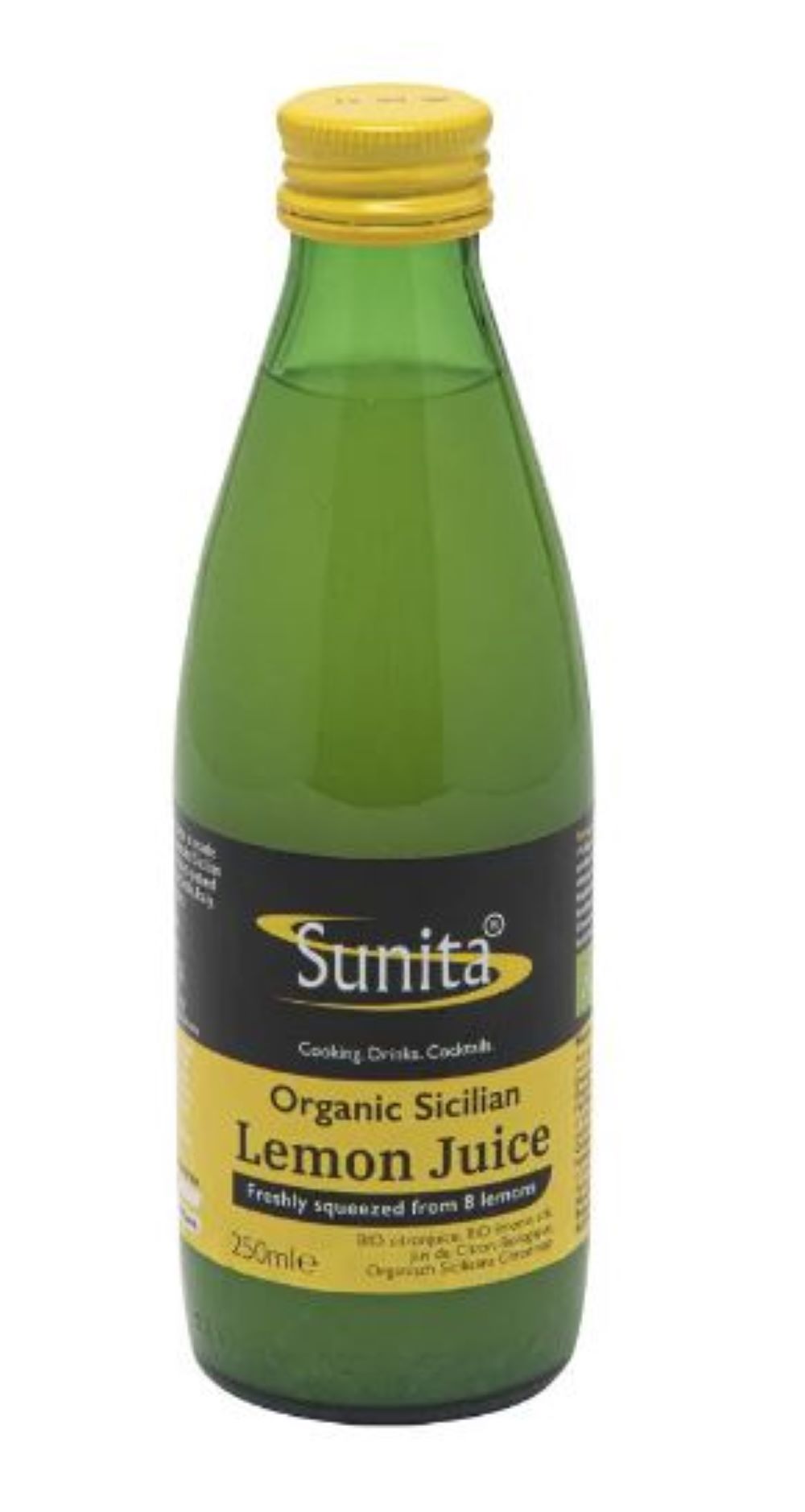 Sunita_Organic Lemon Juice 250ml-pack of 2