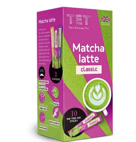 True English Tea_??? MATCHA LATTE CLASSIC 10x10g in sticks