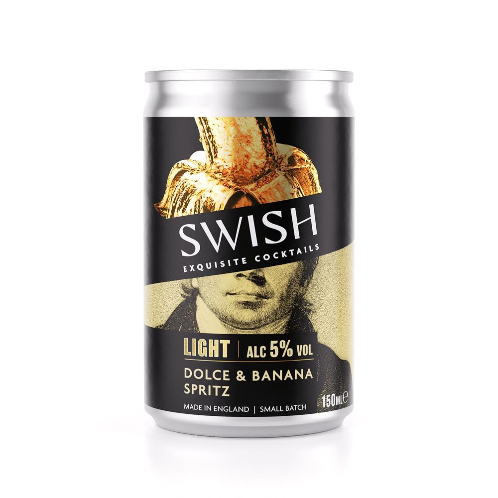 Swish Cocktails_Swish Cocktail Dolce & Banana Spritz Light 5% ABV 150ml-Pack of 2