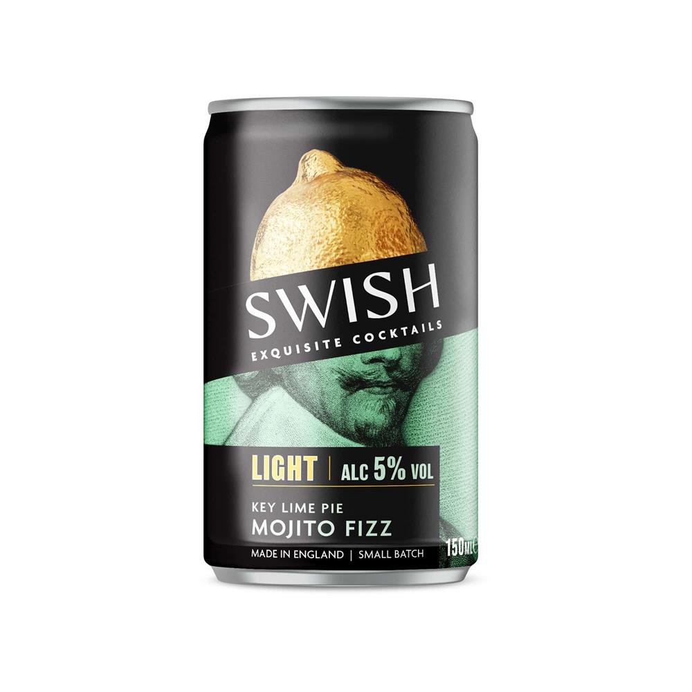 Swish Cocktails_Swish Cocktail Key Lime Pie Mojito Fizz Light 5% ABV 150ml-Pack of 2