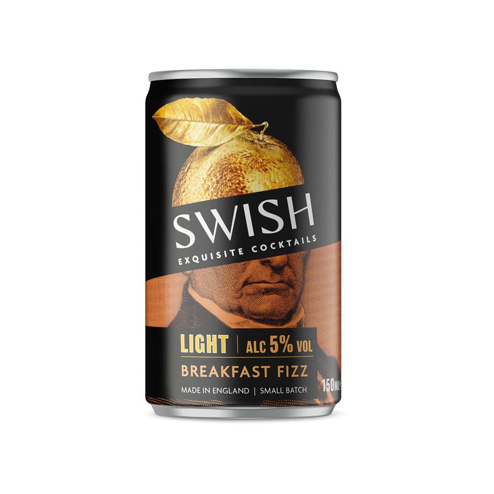 Swish Cocktails_Swish Cocktail Breakfast Fizz Light 5% ABV 150ml-Pack of 2