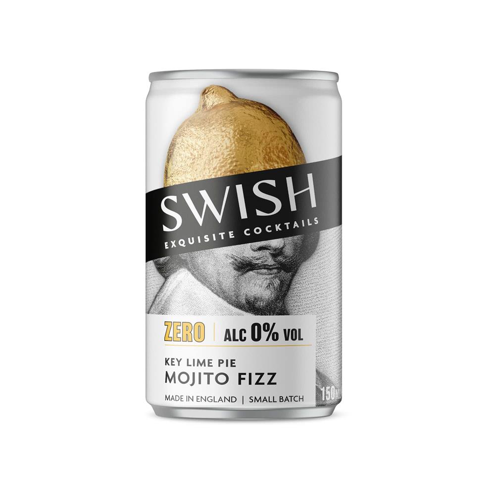 Swish Cocktails_Key Lime Pie Mojito Fizz Zero 0% ABV 150ml-pack of 2
