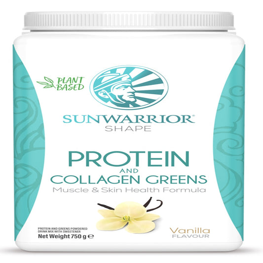 Sunwarrior_Shape Protein - Collagen Greens - Vanilla