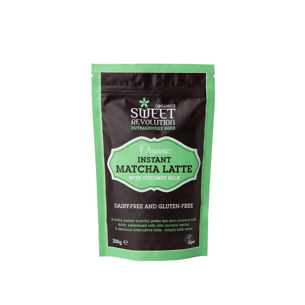 Sweet Revolution_Organic Instant Matcha Latte 200g