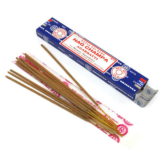 Satya_Nag Champa Incense sticks 15g Pack.-pack of 6