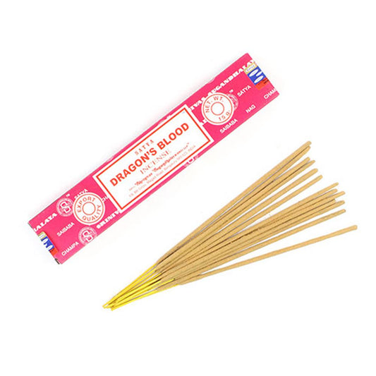 Satya_Dragon's Blood Incense sticks 15g Pack.-Pack of 6