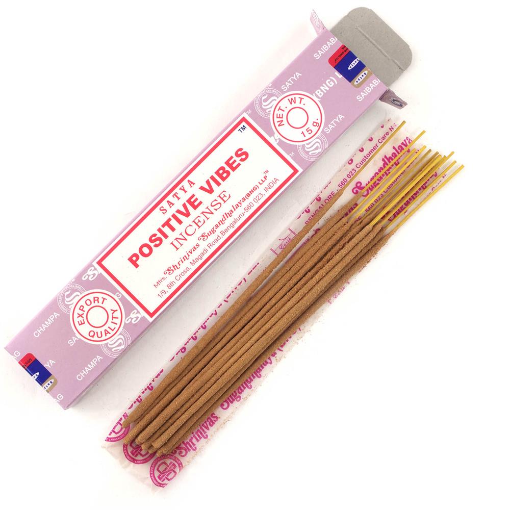 Satya_Positive Vibes Incense sticks 15g Pack.-pack of 6