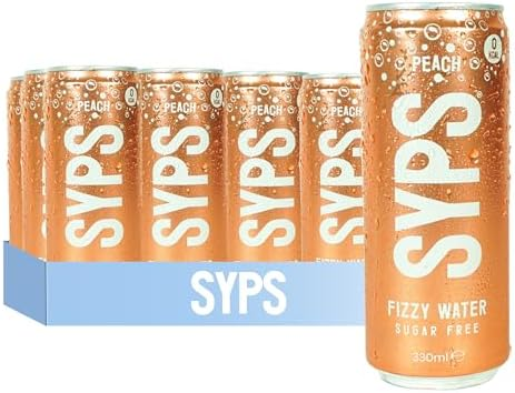 SYPS Fizzy Water 12x330ml Pineapple