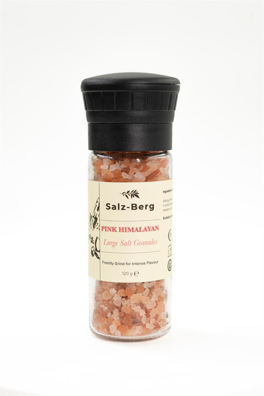 Salz Berg_Salz-Berg Pink Himalayan Salt Grinder - Granule Salt 120g-Pack of 2