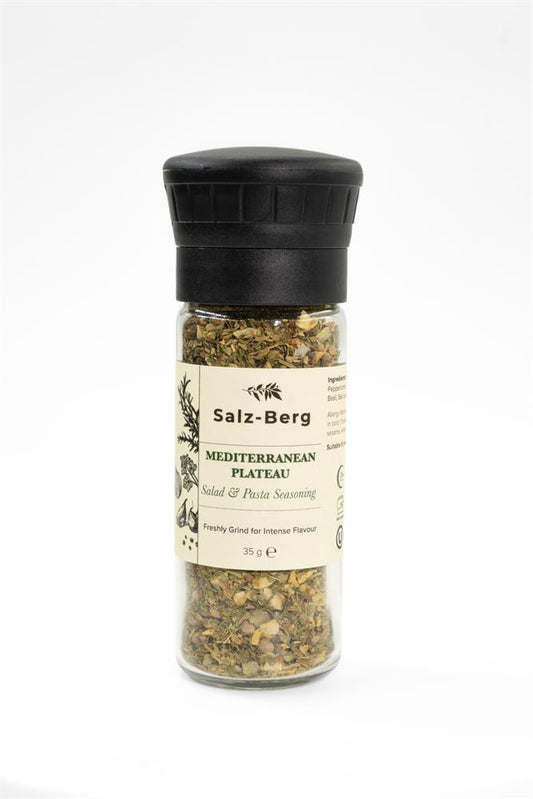 Salz Berg_Salz-Berg Mediterranean Plateau Grinder - Salad&Pasta Seasoning 3-pack of 2