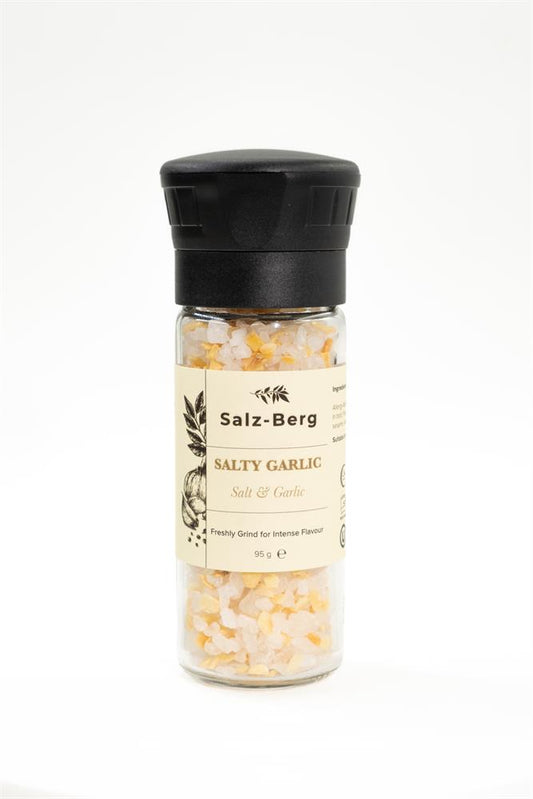Salz Berg_Salz-Berg Salty Garlic Grinder - Salt & Garlic Granules 95g-pack of 2
