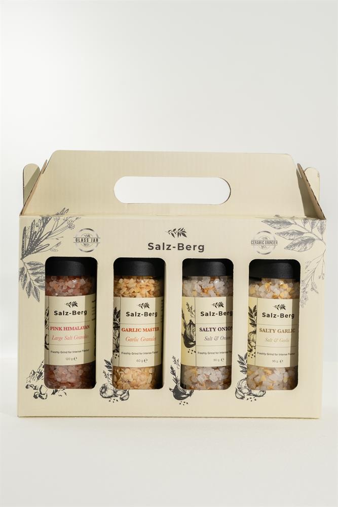 Salz Berg_Salz-Berg Gift Box Garlic Lovers Grinder 365g