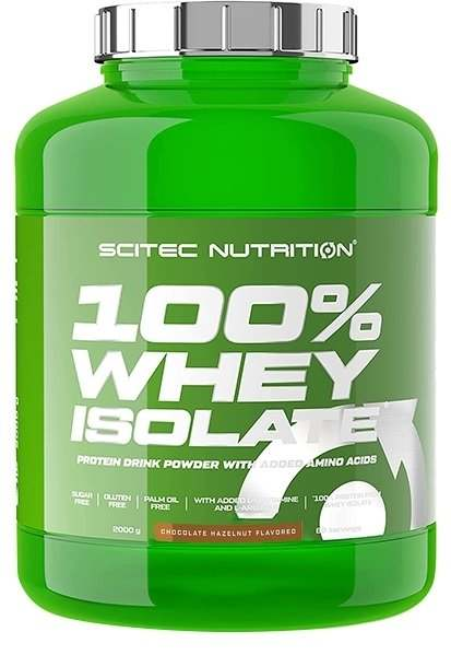 Scitec Nutrition 100% Whey Isolate 2000g Chocolate Hazelnut