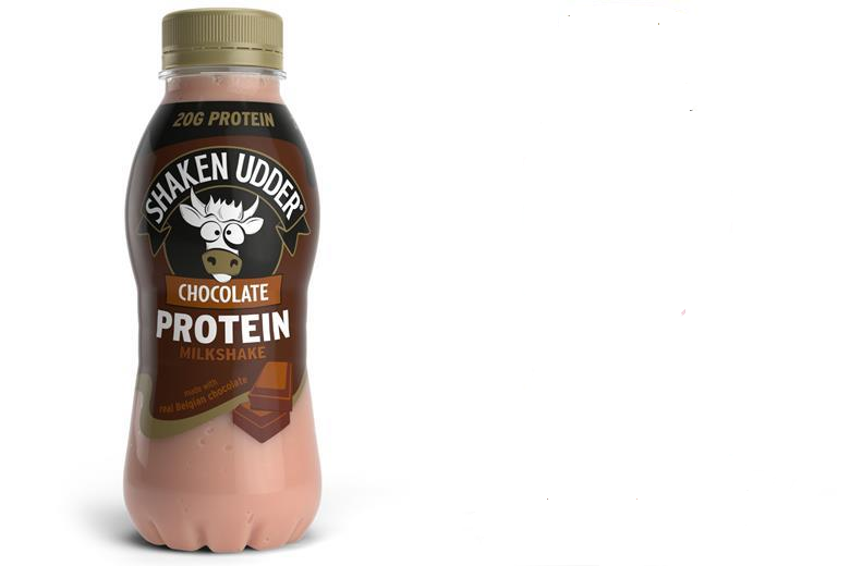 Shaken Udder Protein Milkshake 8x330ml Strawberry