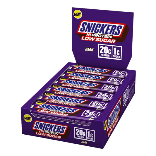 Snickers Low Sugar High Protein Bar 12x57g Dark Chocolate