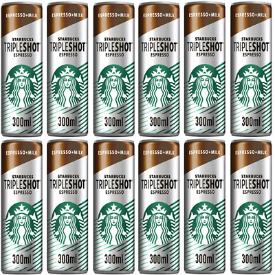 Starbucks Tripleshot Espresso 12x300ml Espresso