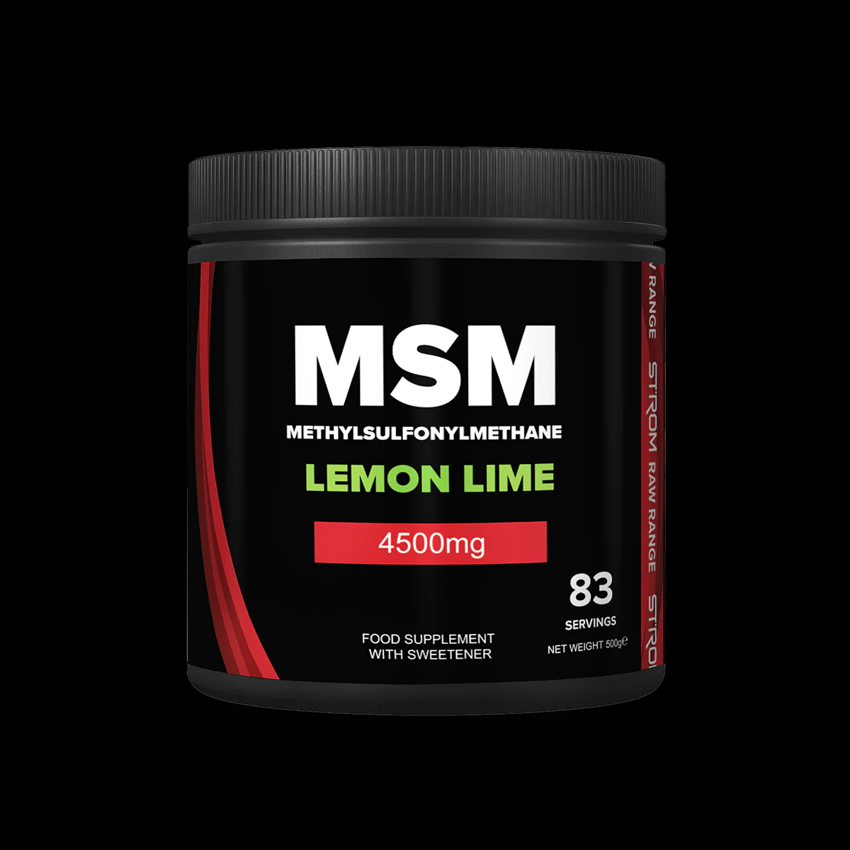 Strom Sports MSM 500g Lemon Lime
