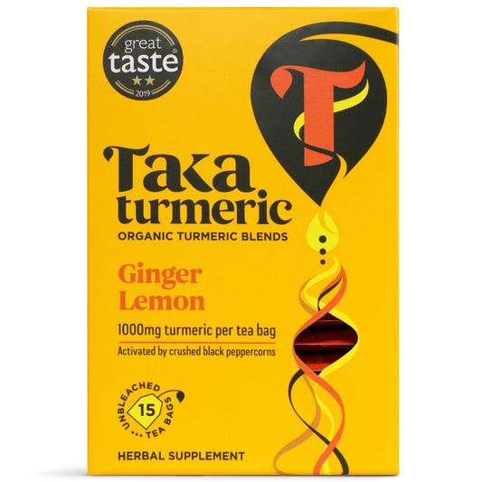 Taka Turmeric_Organic Ginger Lemon Tea Bags
