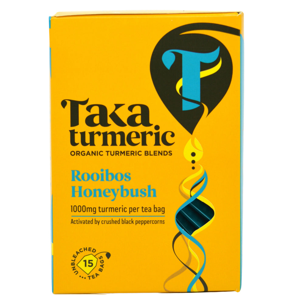 Taka Turmeric_Organic Rooibos Honeybush - 15 tea bags