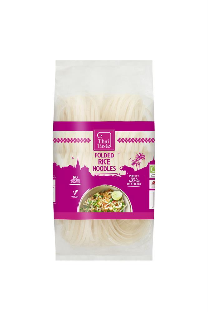 Thai Taste_Folded Rice Noodles 200g-pack of 2