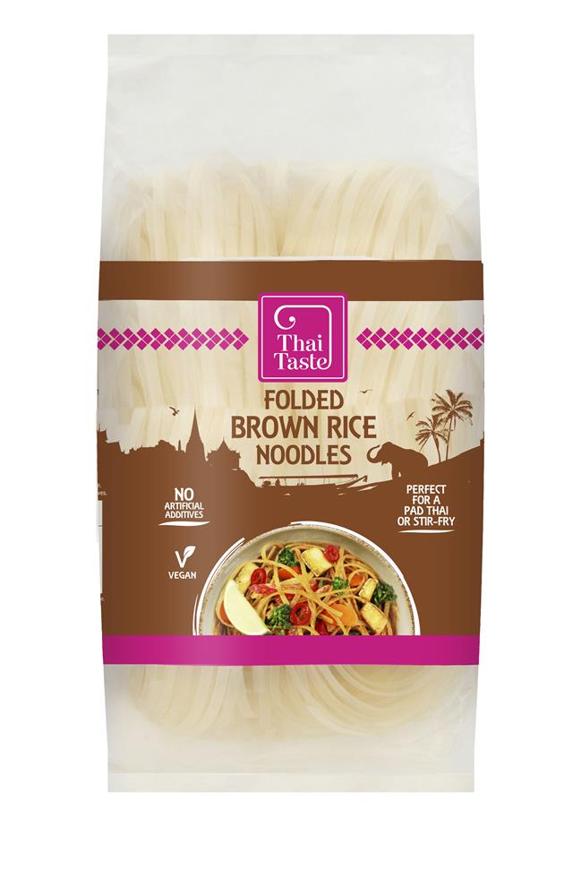 Thai Taste_Brown Rice Folded Noodles 200g