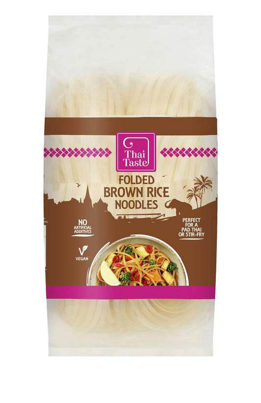 Thai Taste_Brown Rice Folded Noodles 200g