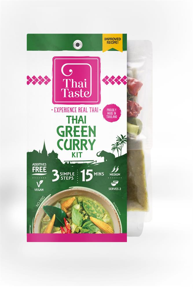 Thai Taste_Green Curry Kit (Sleeve) 233g