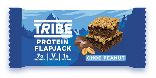 Tribe_Gluten Free Protein Flapjack in Choc Peanut Flavour 50g-Pack of 12
