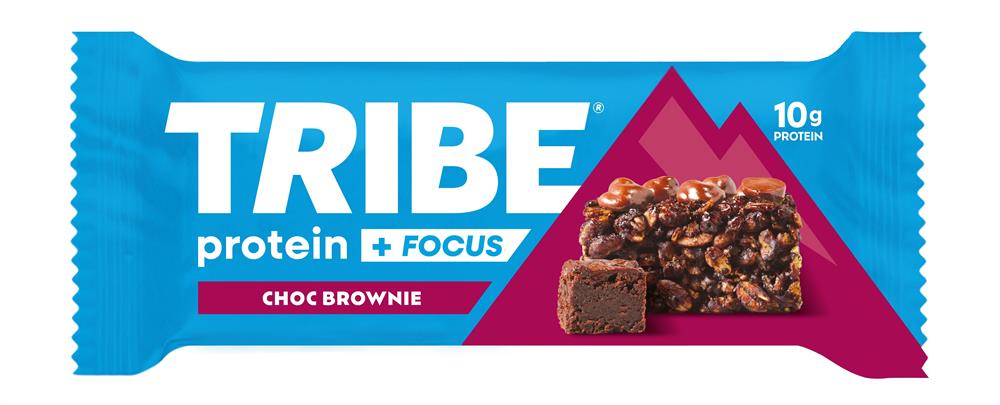 Tribe_Choc Brownie Protein + Focus Flapjack 60g-pack of 12