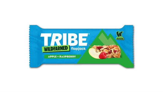 Tribe_Wildfarmed Flapjack in Apple + Raspberry flavour 50g-pack of 16