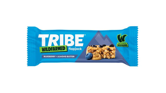 Tribe_Wildfarmed Flapjack in Blueberry + Almond Butter 50g-pack of 16