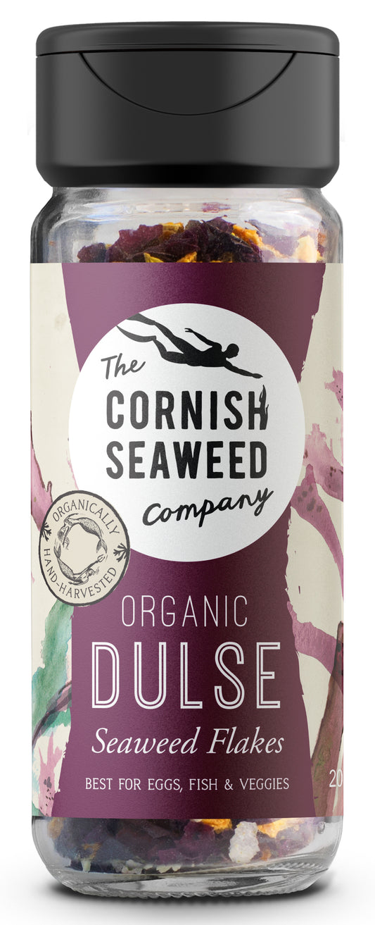 The Cornish Seaweed Company_Dulse Seaweed Flakes Shaker - 20g