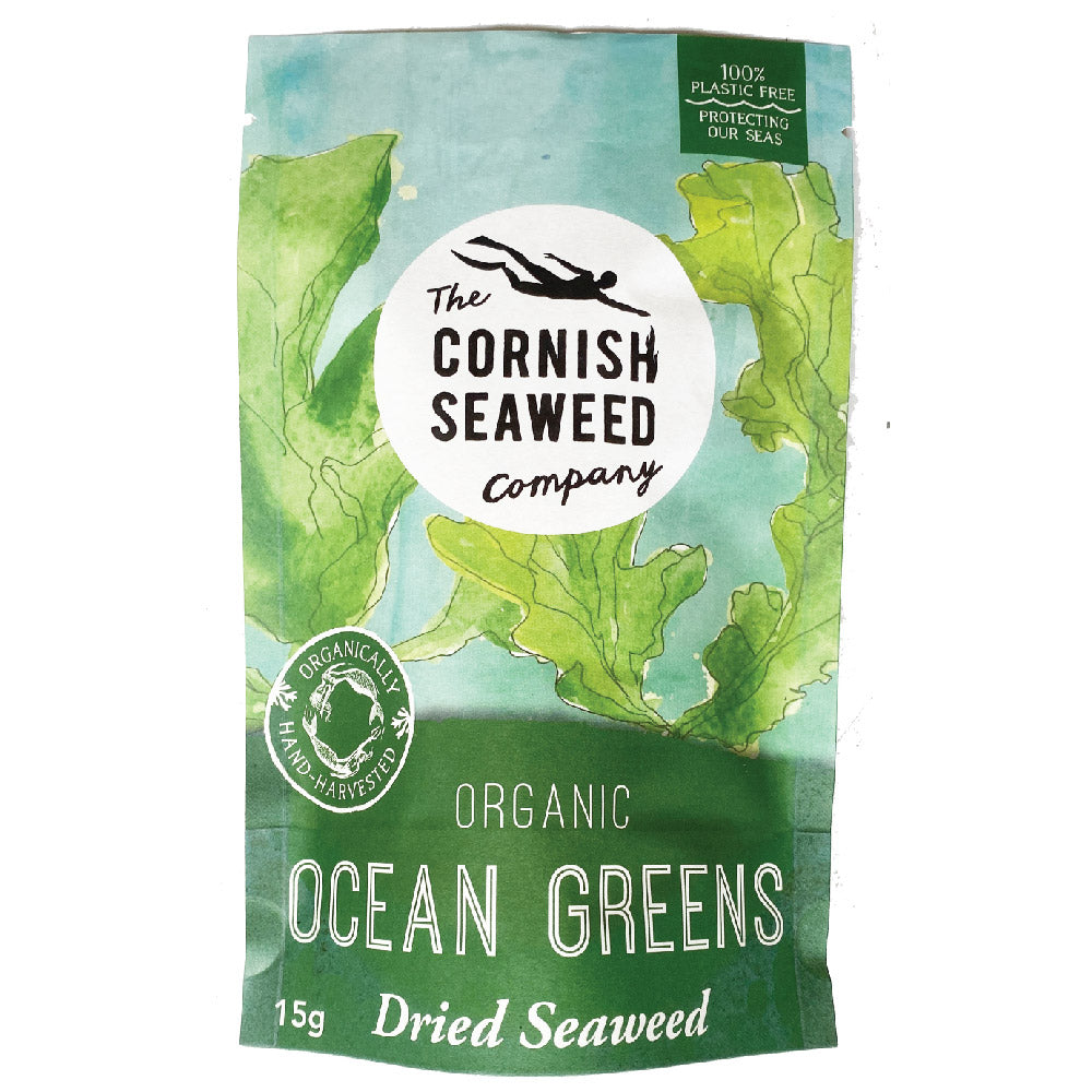 The Cornish Seaweed Company_Organic Dried Sea Greens 15g