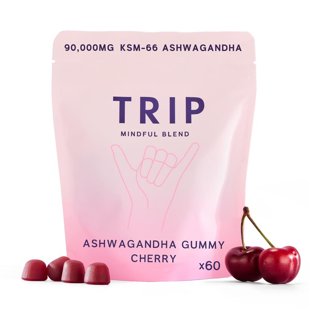Trip Drink Ltd_TRIP Cherry Ashwagandha Gummies x 60