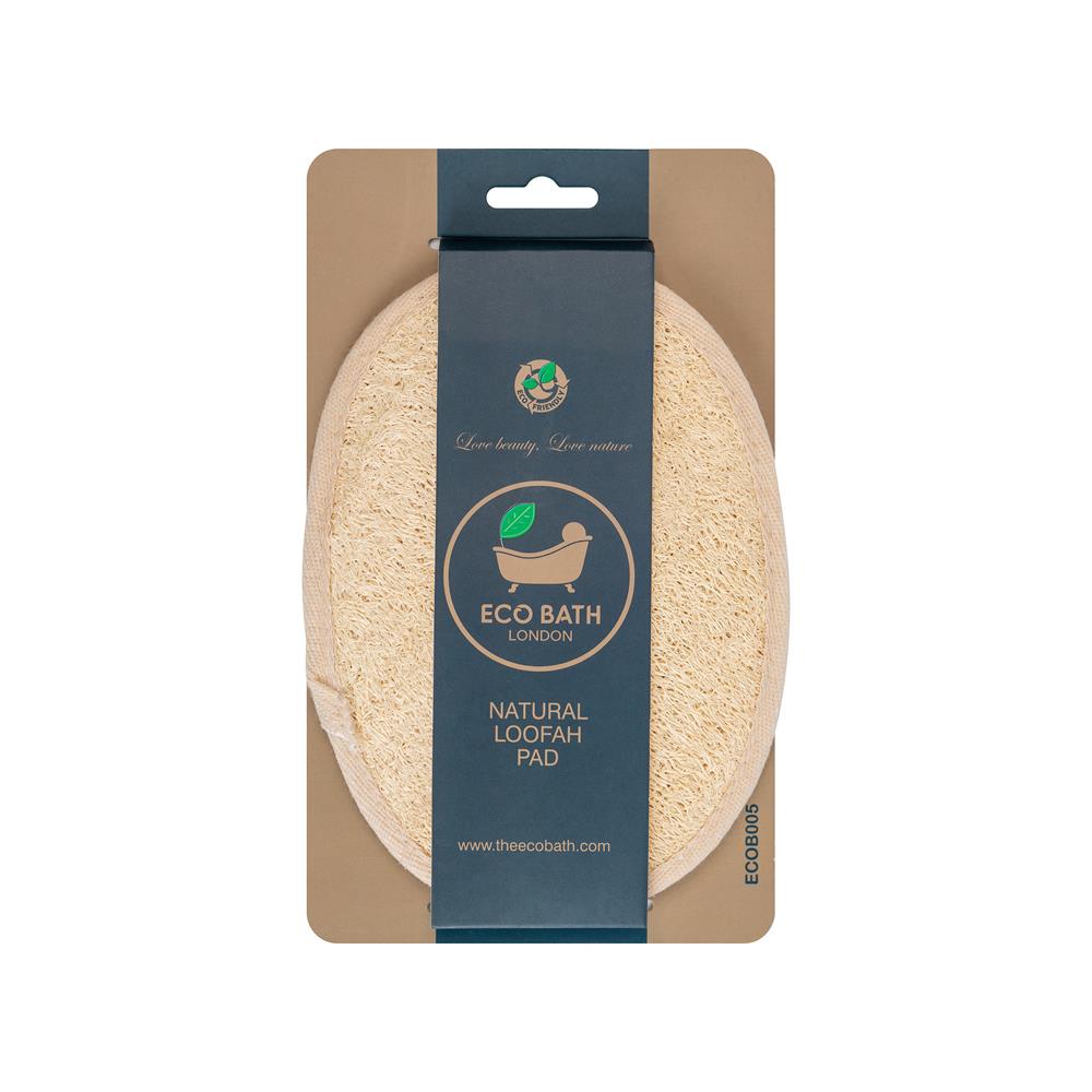 The Eco Bath_Exfoliating Loofah Bath Sponge For Women And Men - 1 Unit-pack of 2