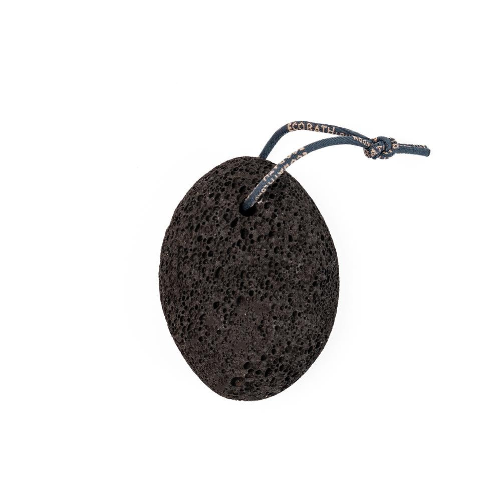 The Eco Bath_Natural Pumice Stone Black with Rope - 1 Unit