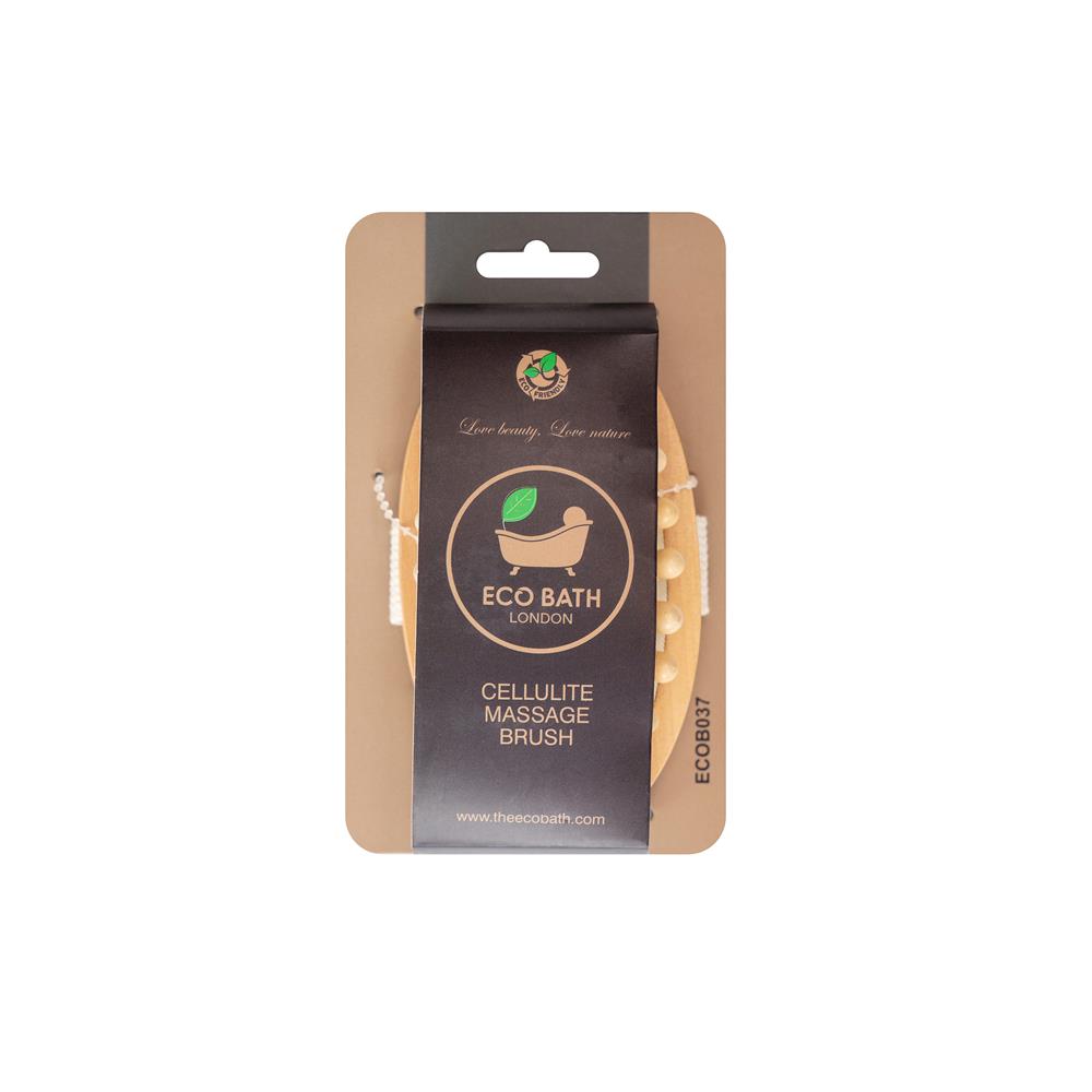The Eco Bath_Beech Wood Cellulite Hand Brush - 1 Unit